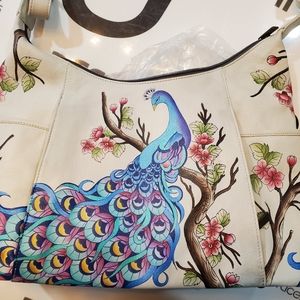 Leather Anuschka bag